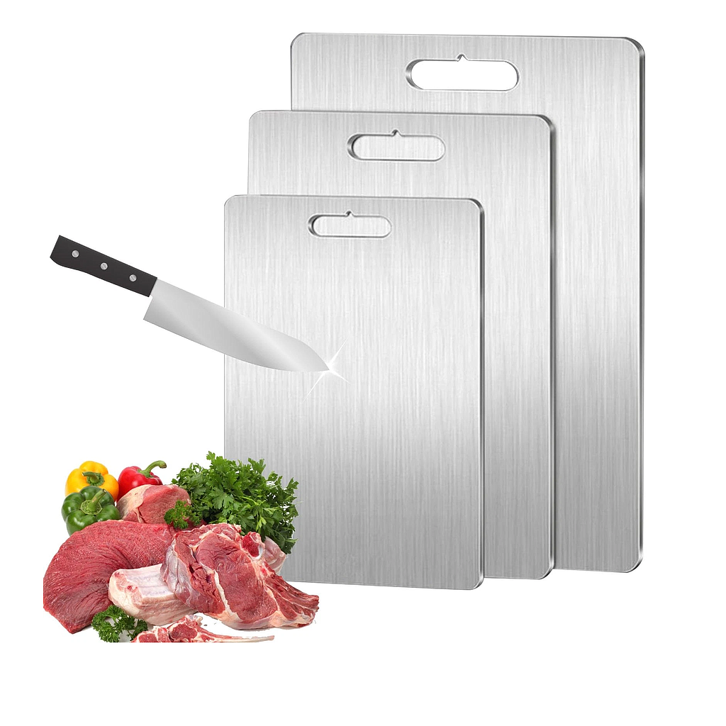 Tabla Para Picar De Acero Inoxidable